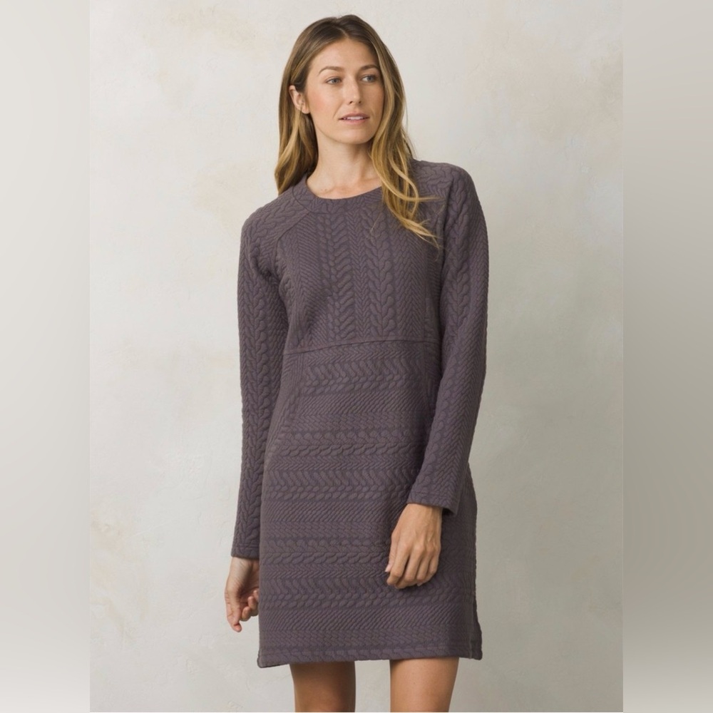 Prana Macee jacquard knit dress